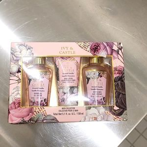 NWOT 3 in 1  Ivy & Castle bath Collection